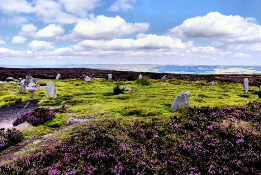 Twelve Apostles Stone Circle near Ilkley.