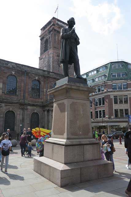 Statue of Richard Cobden.