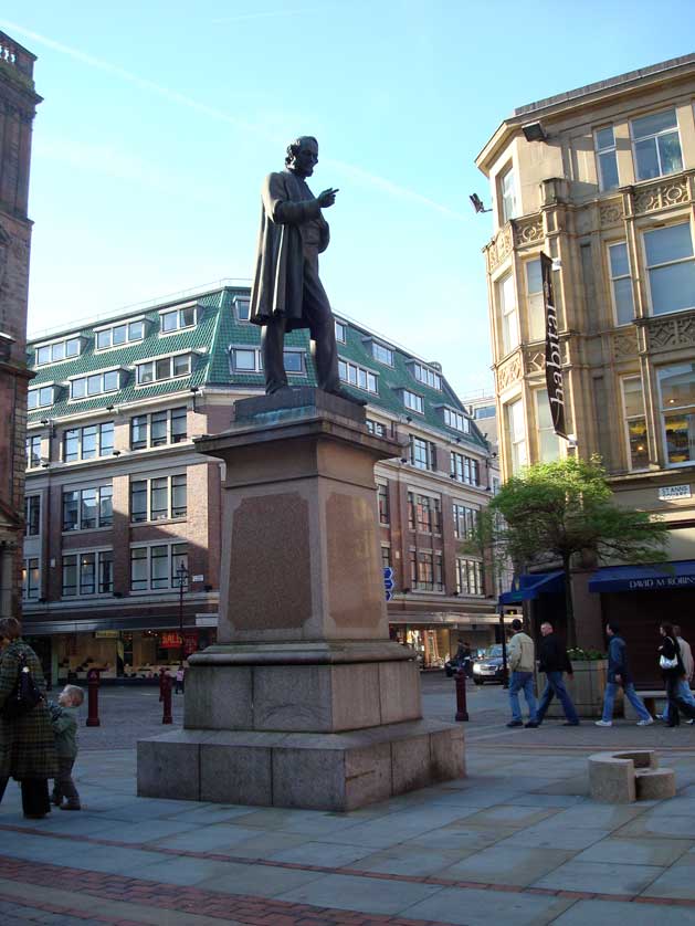 Statue of Richard Cobden.