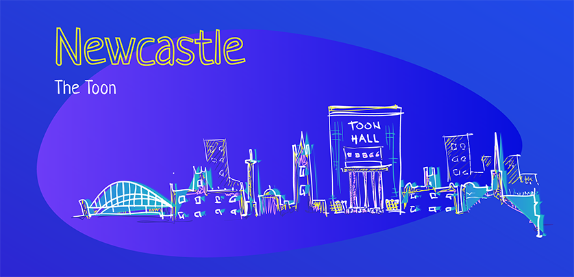 Newcastle's nickname is The Toon.