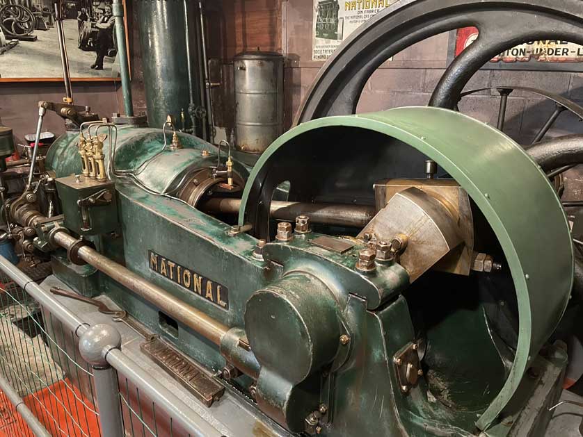 One of the over 250 engines on display.