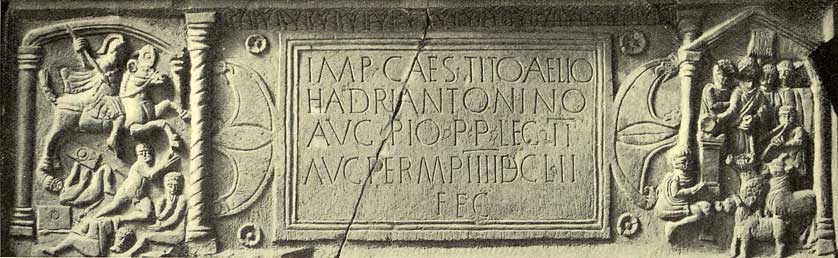 The Bridgeness Slab - the easternmost distance slab.