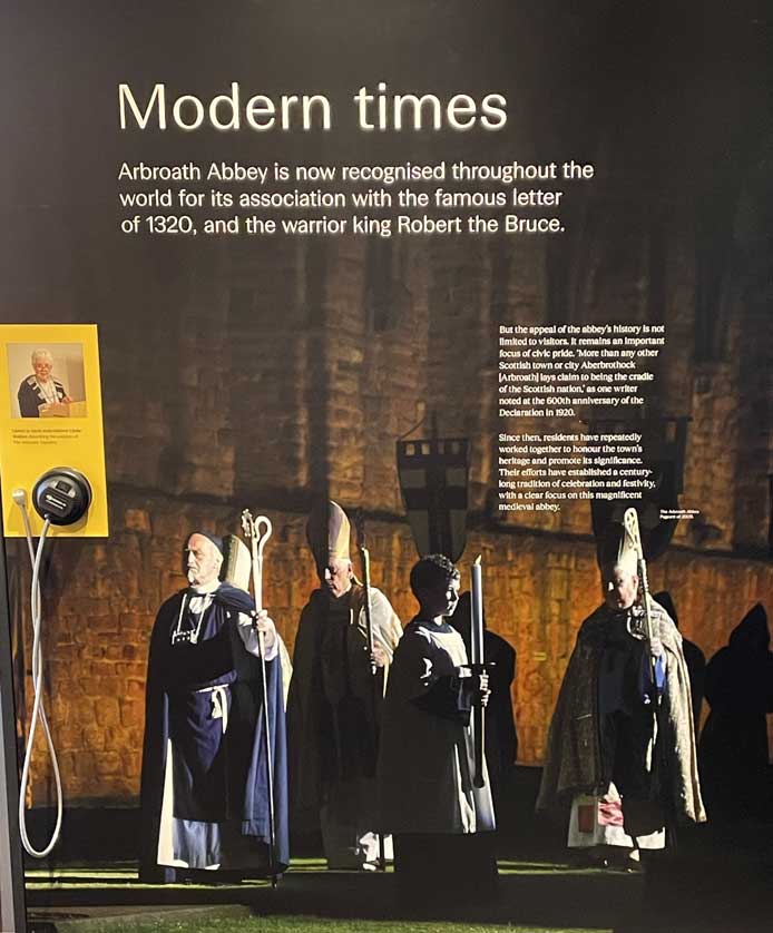 Arbroath Abbey in Modern Times.