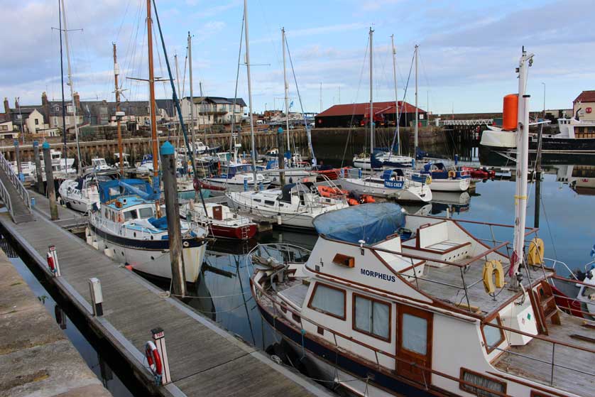Arbroath Harbour, Scotland.