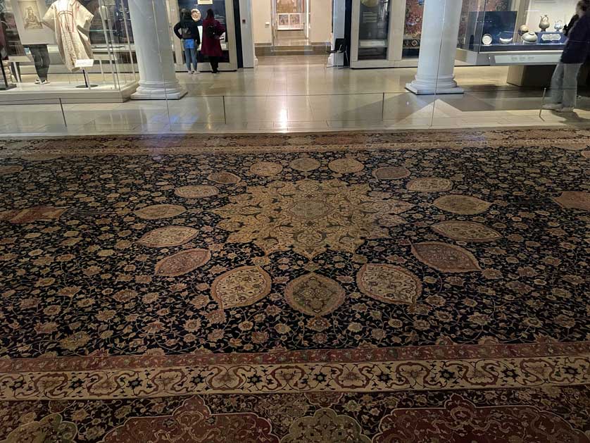 Original of the Ardebil Carpet in the V&A, London.