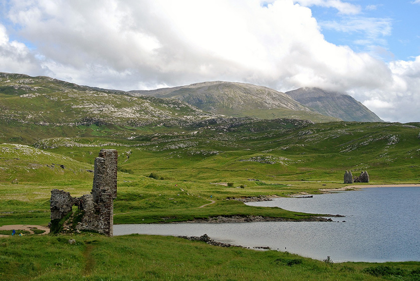 Ardvreck Castle, Scotland.