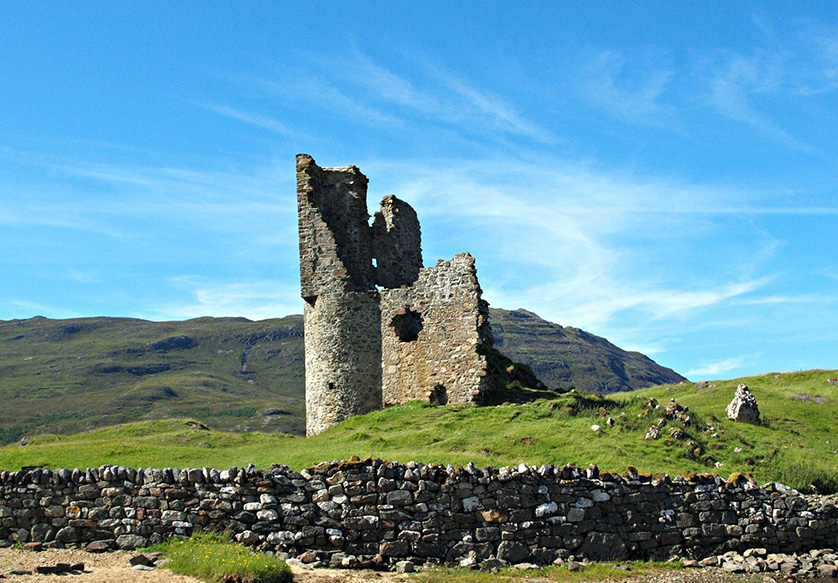Ardvreck Castle, Scotland.