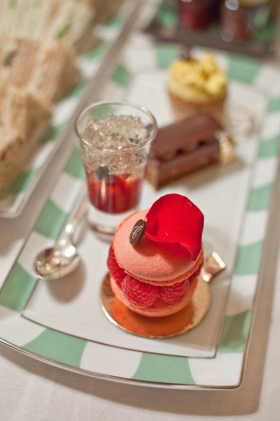Afternoon Tea in Claridge's Foyer, London, UK