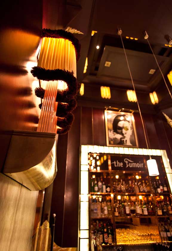The Fumoir at Claridge's, London, UK