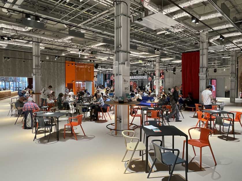 Inside the Aviva Studios (Factory International).