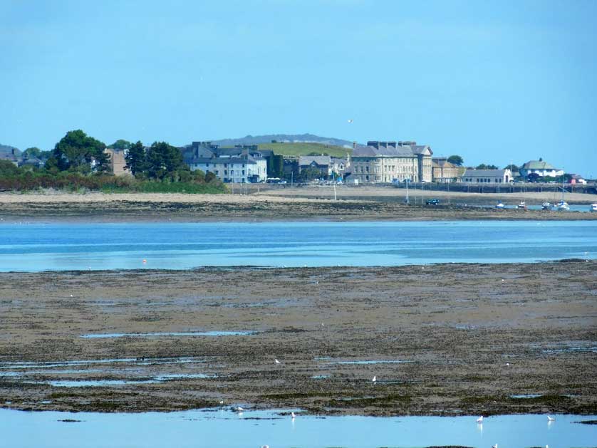 Mudflats in the Menai Strait near Bangor.