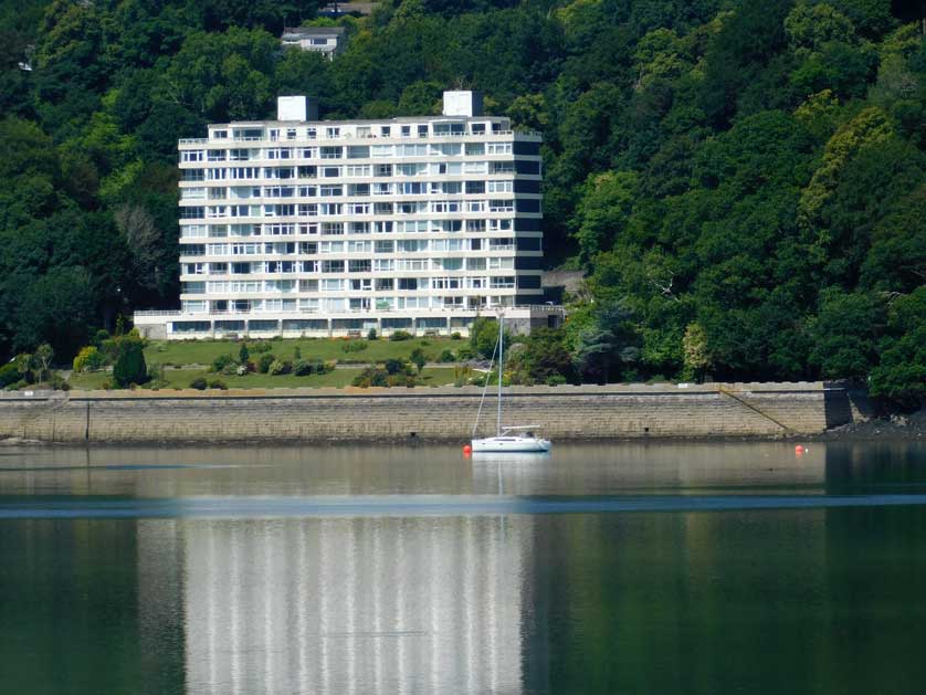 The Menai Strait near Bangor.