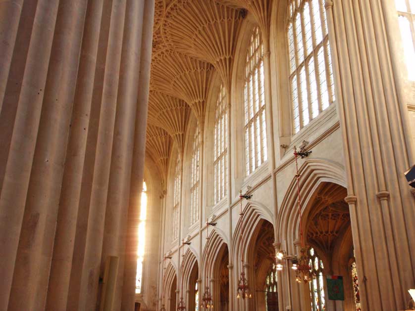 Bath Abbey, Bath, England, UK.