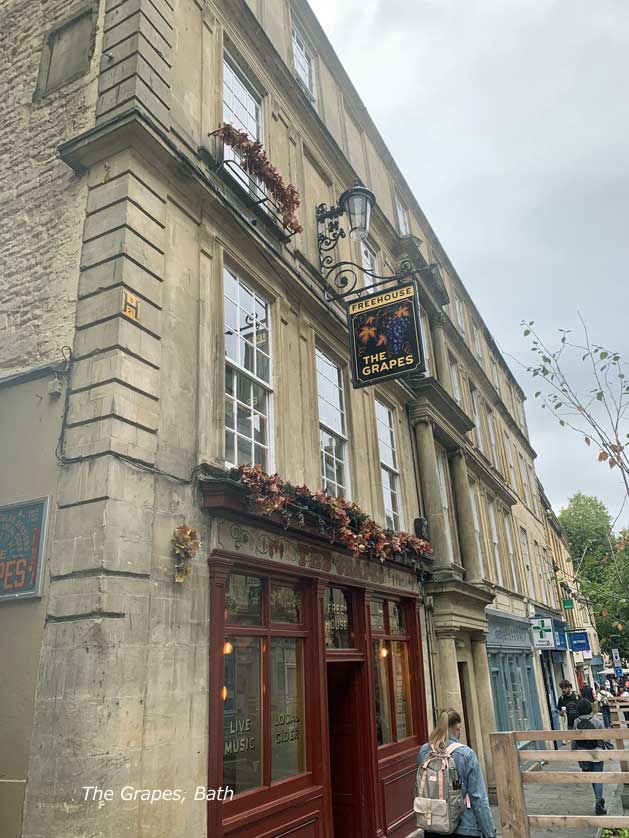The Grapes, Bath.