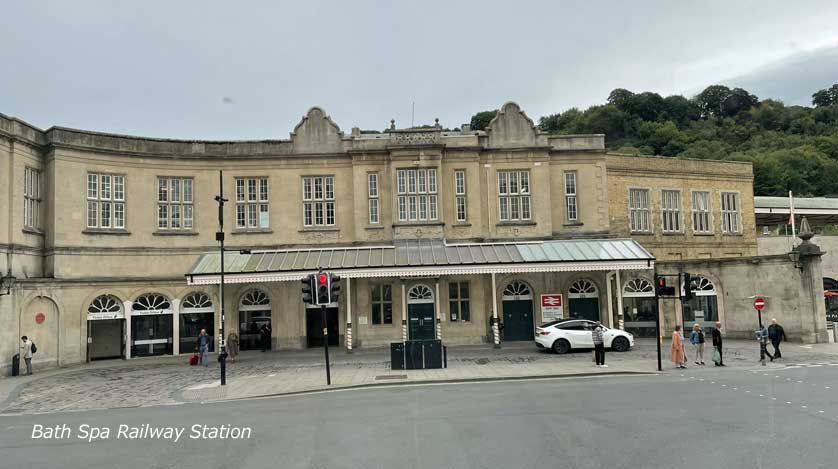 Bath Spa Station.
