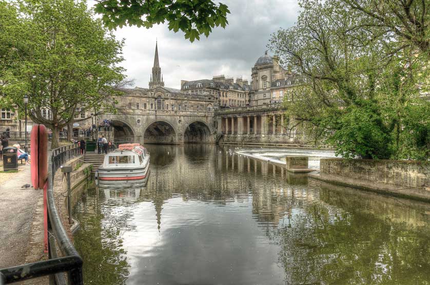 Waterways, Bath, England, UK.