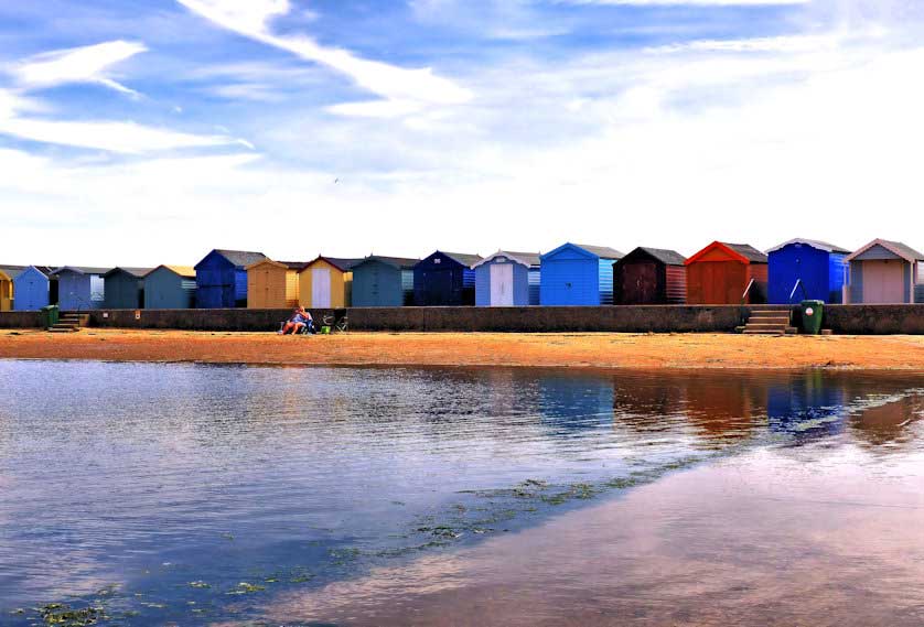 Beach Huts can change hands for thousands of Pounds.