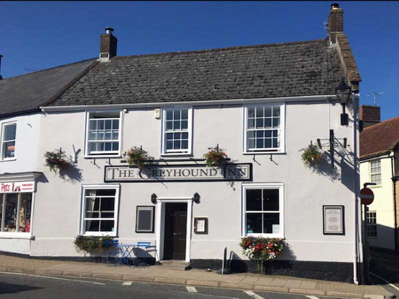 The Greyhound Inn.