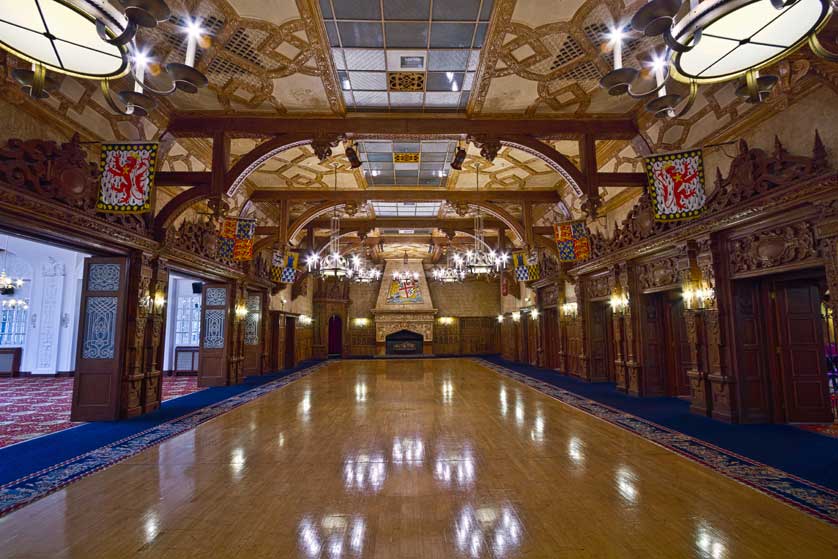 Baronial Hall at the Winter Gardens.