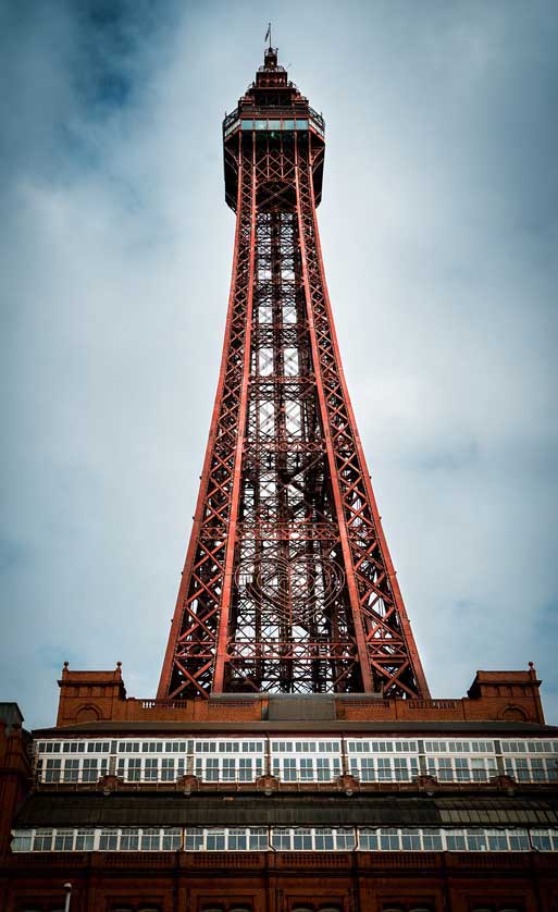 Blackpool Tower, Lancashire, UK.