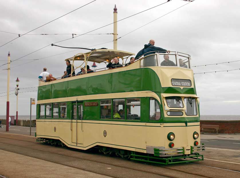 The tram runs mainly along the coast.