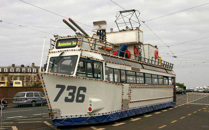 Illuminations Tour tram.