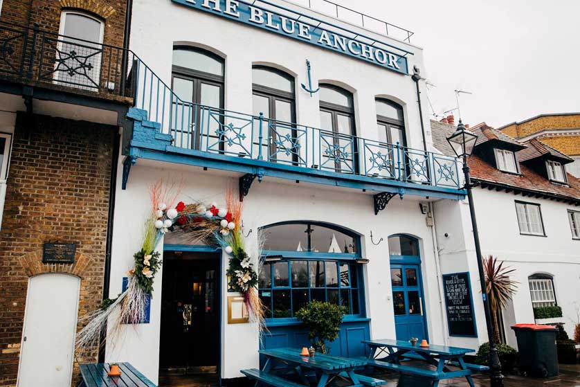 Blue Anchor, Hammersmith, London.