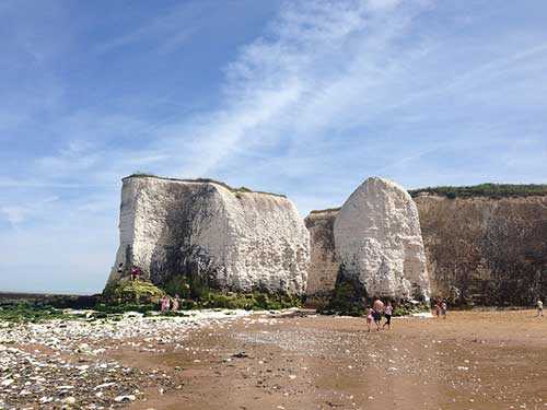 Botany Bay, Kent, England, UK.