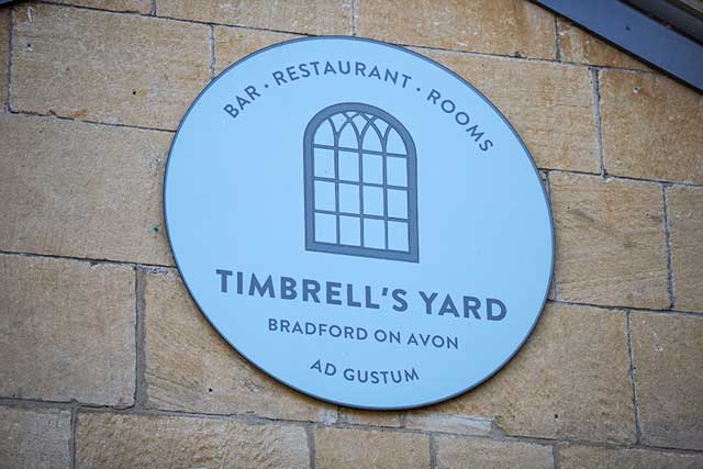 Timbrell's Yard, Bradford-on-Avon, UK.