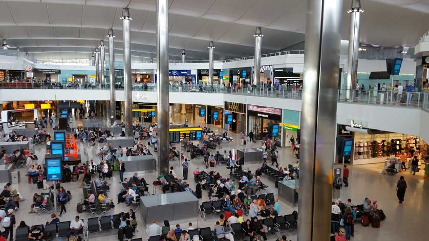 London Heathrow Airport.