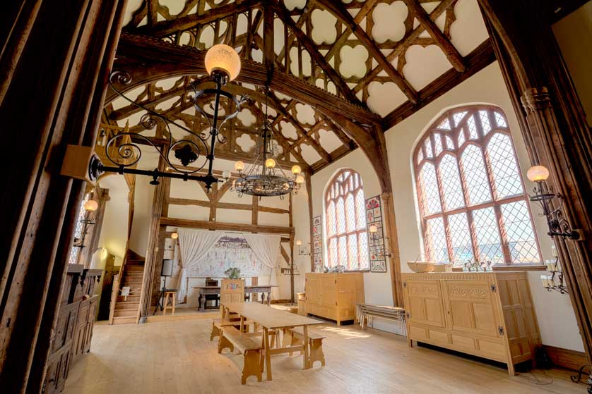 The Great Hall at Ordsall Hall, Salford , by Michael D Beckwith.