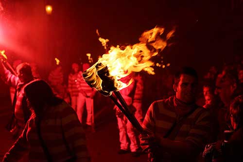 Lewes Bonfire Night, East Sussex, England, UK.