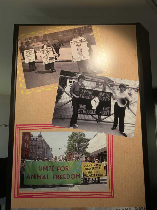 Photographs of the Animal Rights Movement in the UK.