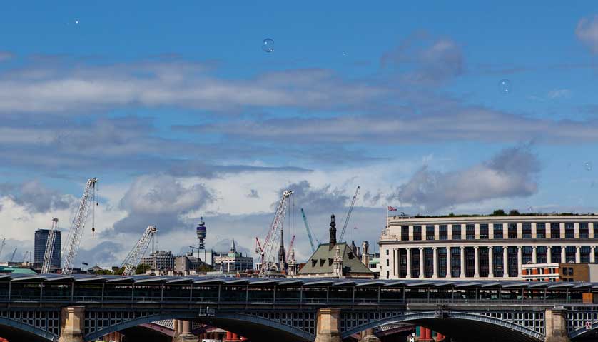 The BT Tower in Fitzrovia is one of the oldest of the capital's tall buildings.
