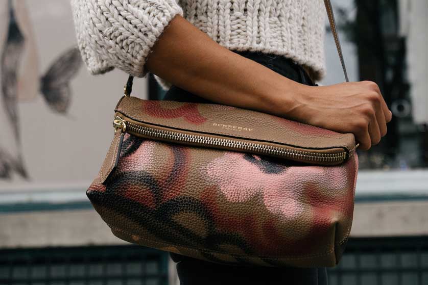 Burberry hand bag.