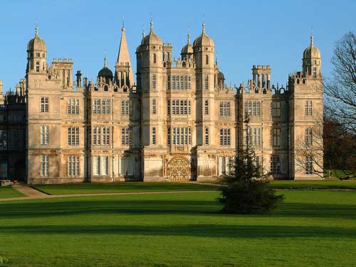 Burghley House, Lincolnshire, UK.