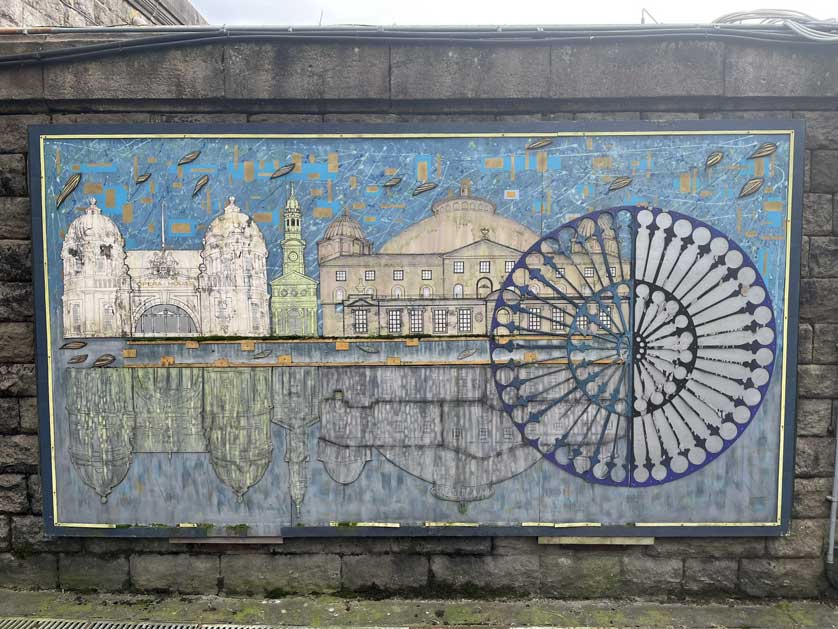 Artwork at the station.
