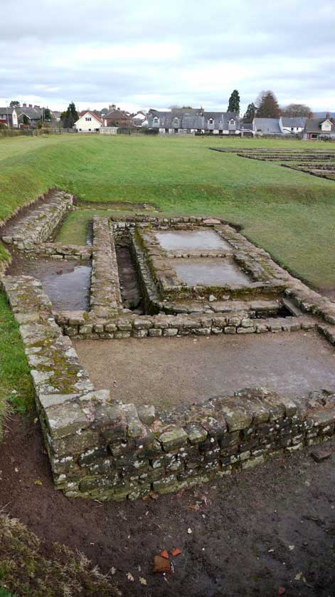Roman Barracks at Caerleon.