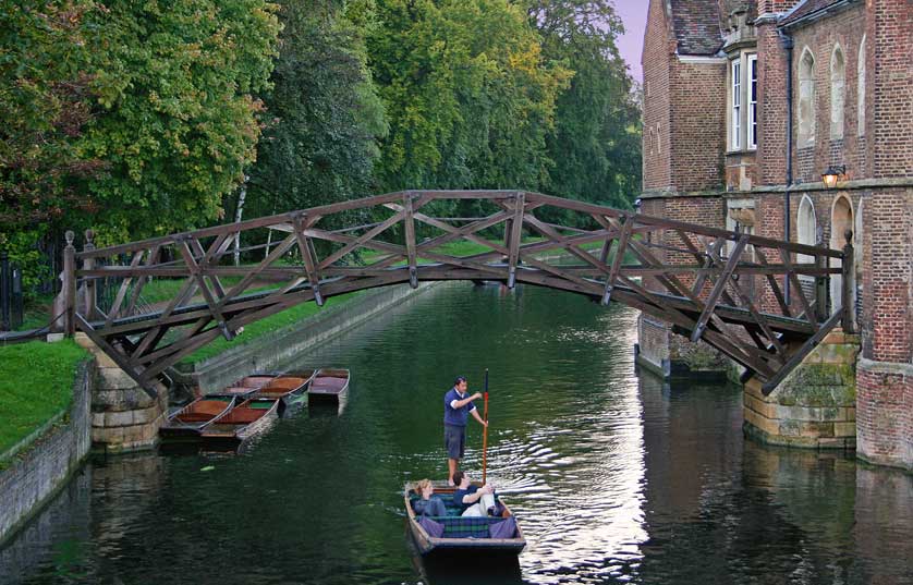 Mathematical Bridge, England, UK.