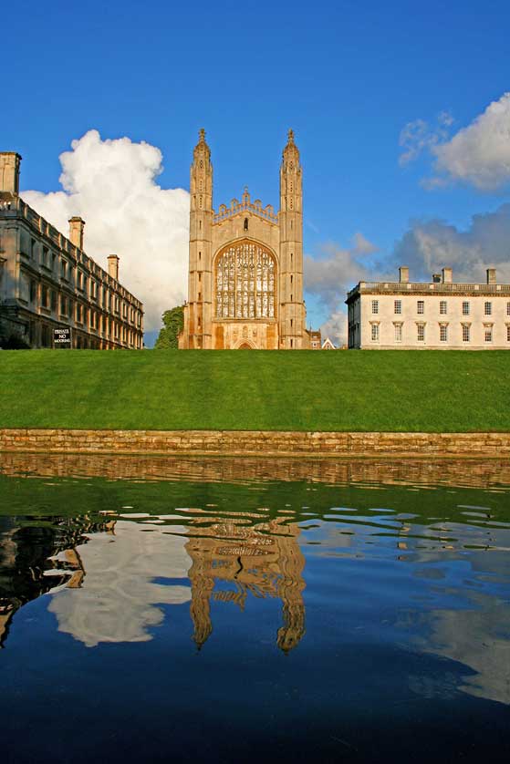 King's College, Cambridge, England, UK.
