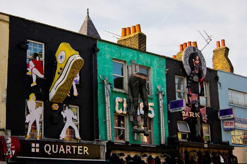 Camden Market, England, UK.