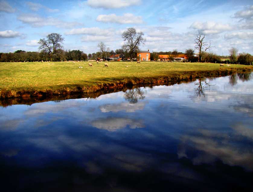Waterways and canals in the UK.