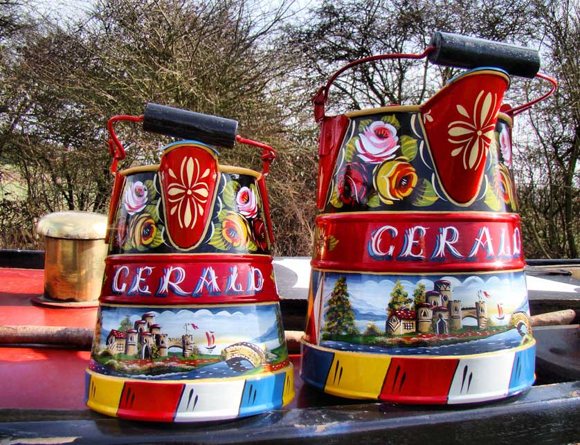 Roses & Castles is a unique form of folk art associated with canal narrowboats.