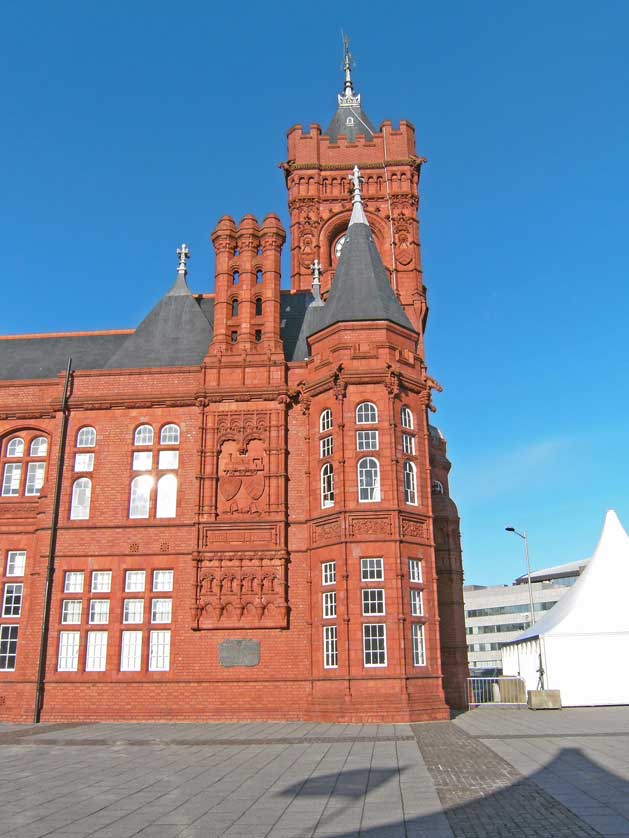 Cardiff architecture, Wales, UK
