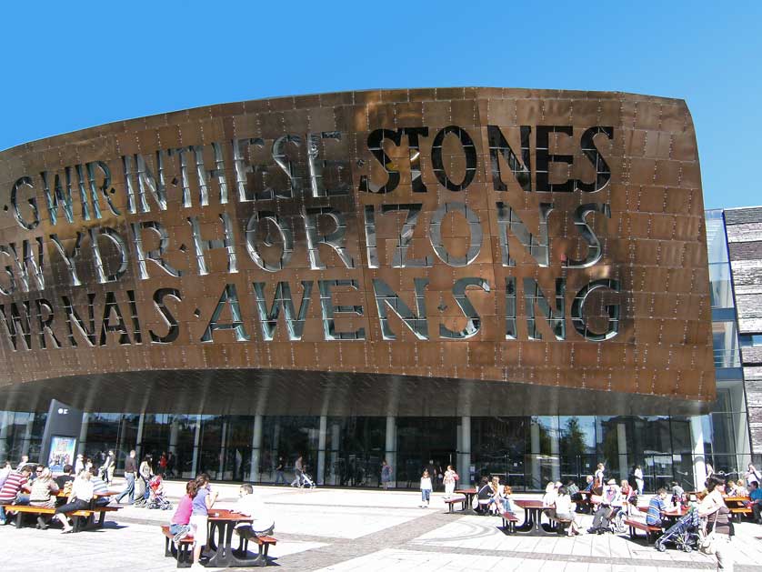 Wales Millenium Centre, Cardiff, Wales.