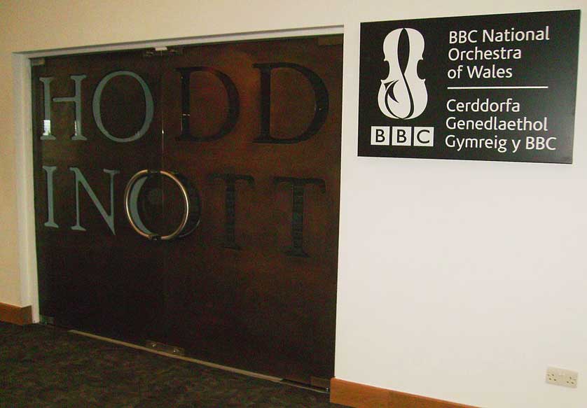 BBC Hoddinott Hall, Cardiff, Wales.