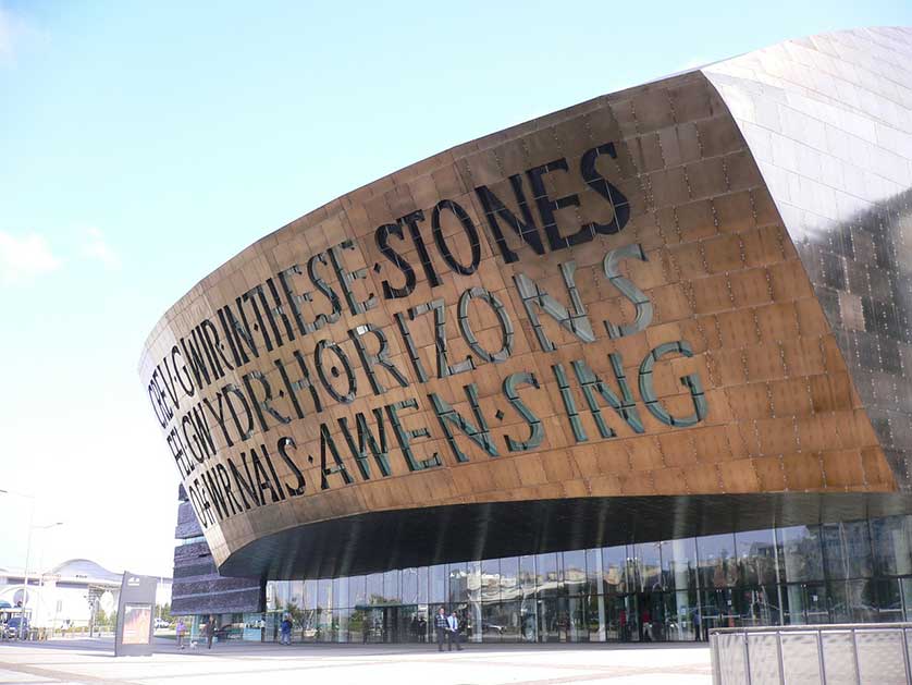 Wales Millenium Centre, Cardiff, Wales.