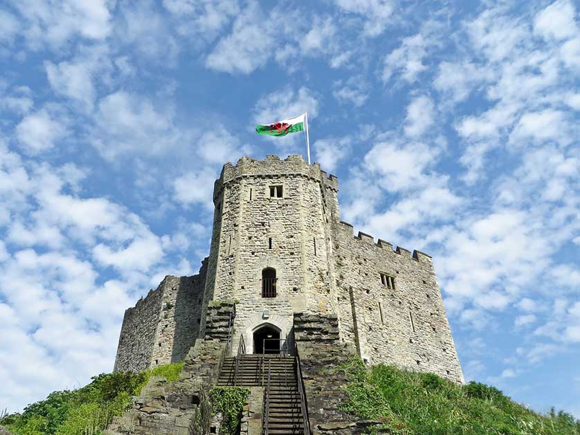 Cardiff Castle, South Wales.