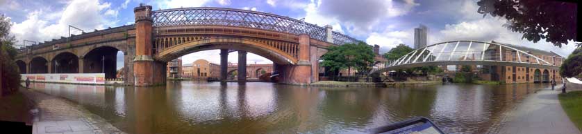 Castlefield Canal Basin in Manchester.