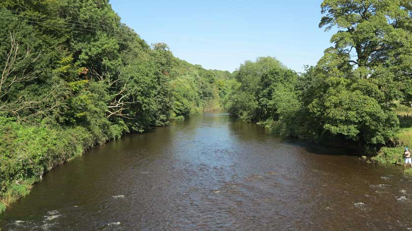 The River Goyt in August.